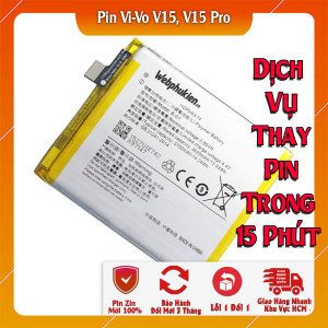 Pin Webphukien cho Vivo V15, V15 Pro Pro B-G1 dung lượng 3700mAh